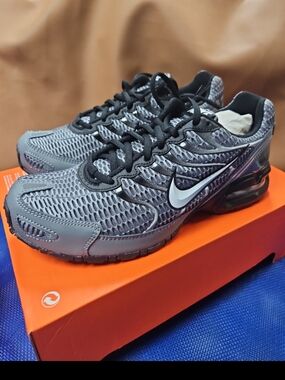 Nike Air Max Grey Mesh Running Sneakers